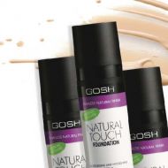 GOSH NATURAL TOUCH FOUNDATION UNUSED TESTERS - 50 CHESTNUT x 3