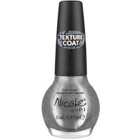 OPI NICOLE NAIL LACQUER TEXTURE COAT - SILVER TEXTURE x 2